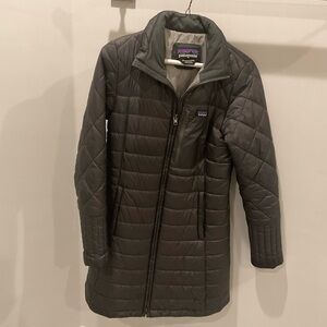 Patagonia Radalie Parka, Gray, XS.